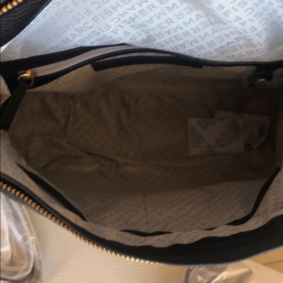 NWT Marc Fisher Genuine Leather slouchy hobo bag๐ - Picture 7 of 8